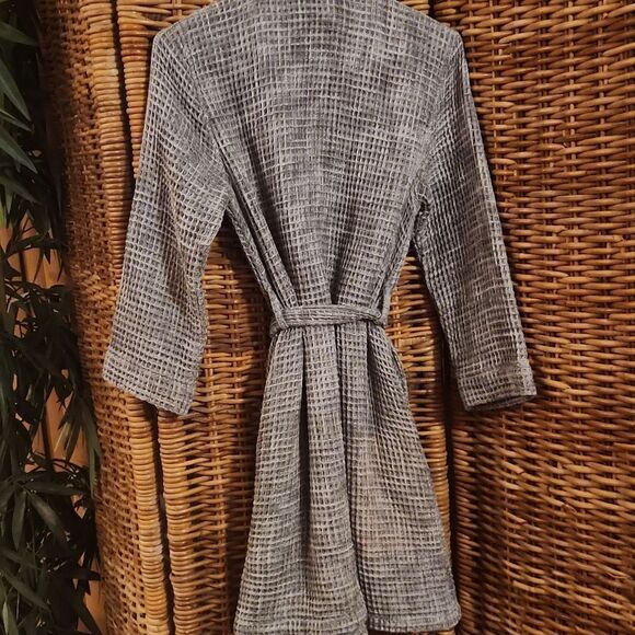 Parachute Waffle Gray Robe S - Picture 3 of 8